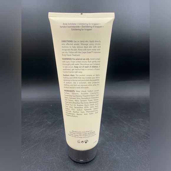 Crepe Erase TRUFIRM COMPLEX Exfoliating Body Polish 8 Fl‎ Oz New Sealed Lot of 5 - Picture 3 of 3